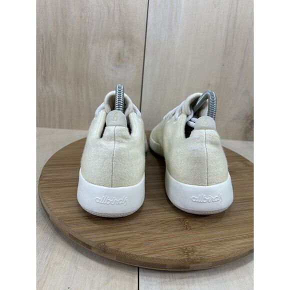 Allbirds Wool Runners Light Yellow Athletic Shoes Womens Size 8 - Picture 4 of 8